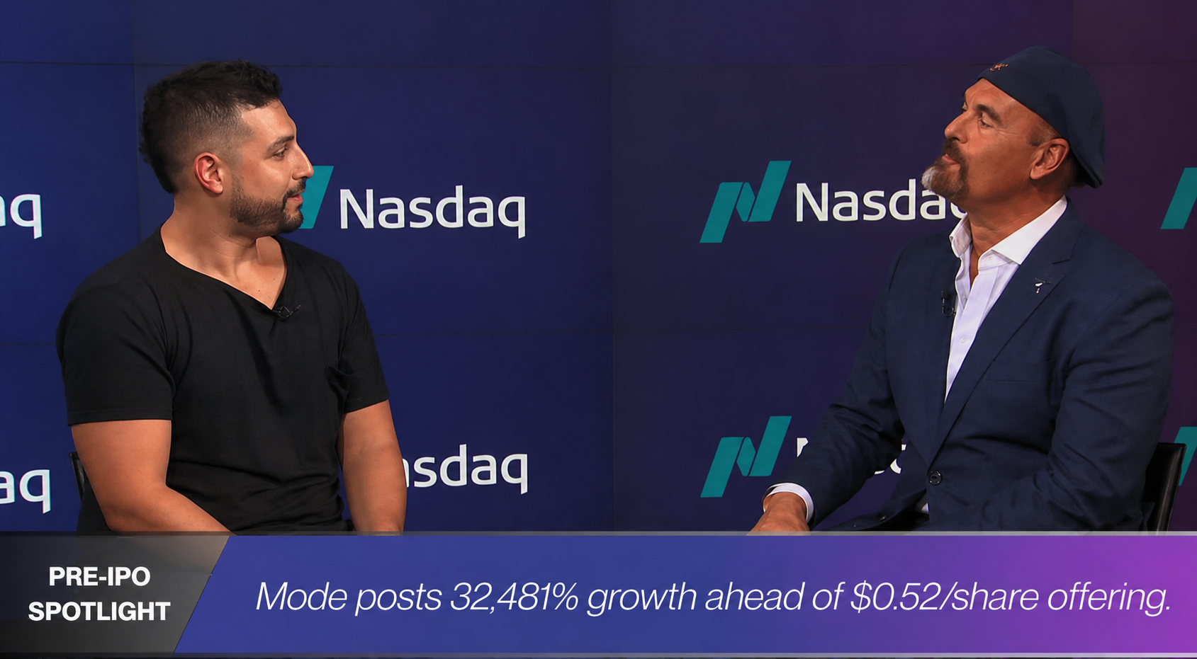 Mode posts 32,481% growth ahead of $0.55/share offering — Pre-IPO Spotlight at Nasdaq